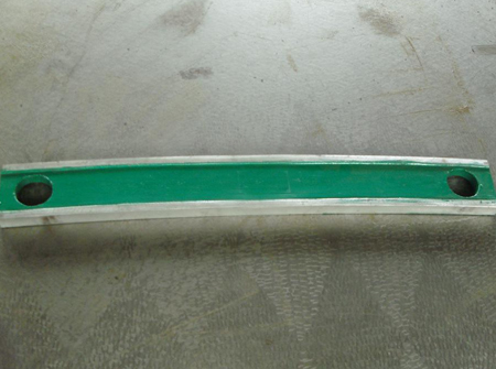 结晶器对弧样板