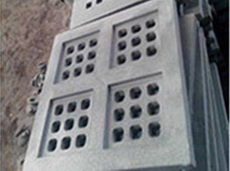 铺地用铸铁地板500*500*35（反面）